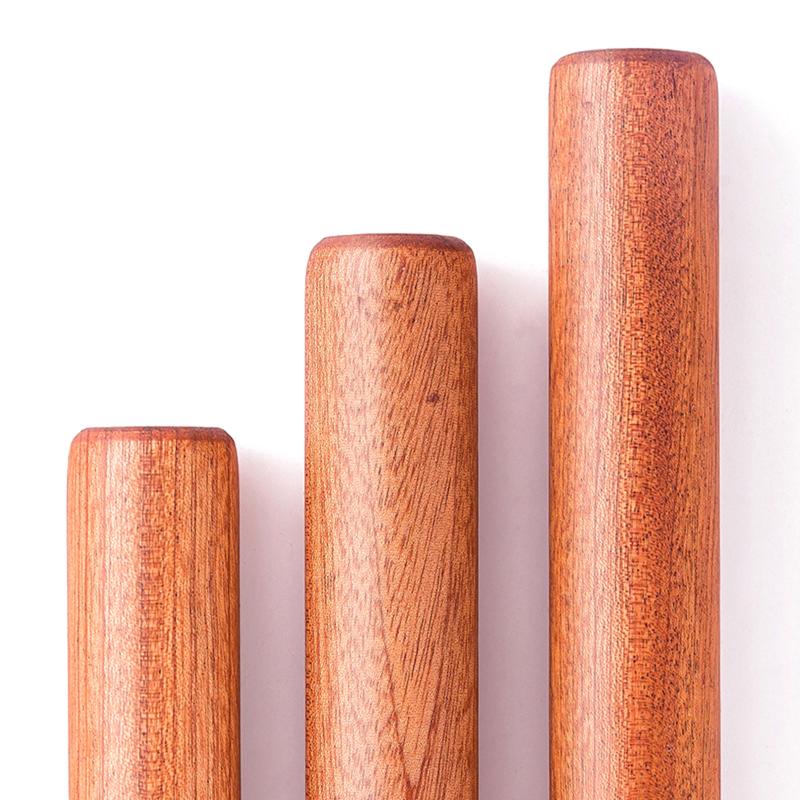 Kitchen Roller Baking - 30cm Ahşap Hamur Açma Makası, Ağır