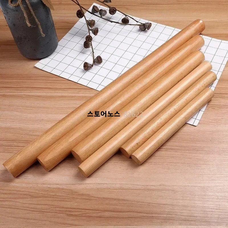 Kitchen Roller Baking - Mutfak Ahşap Oklava Seti - 5