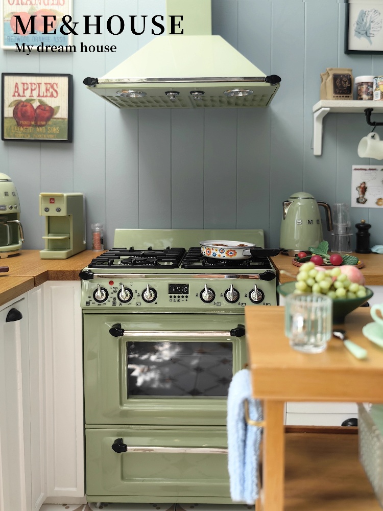 Kitchen Uncle - 1:6 bebek evi Mini modeli mobilya