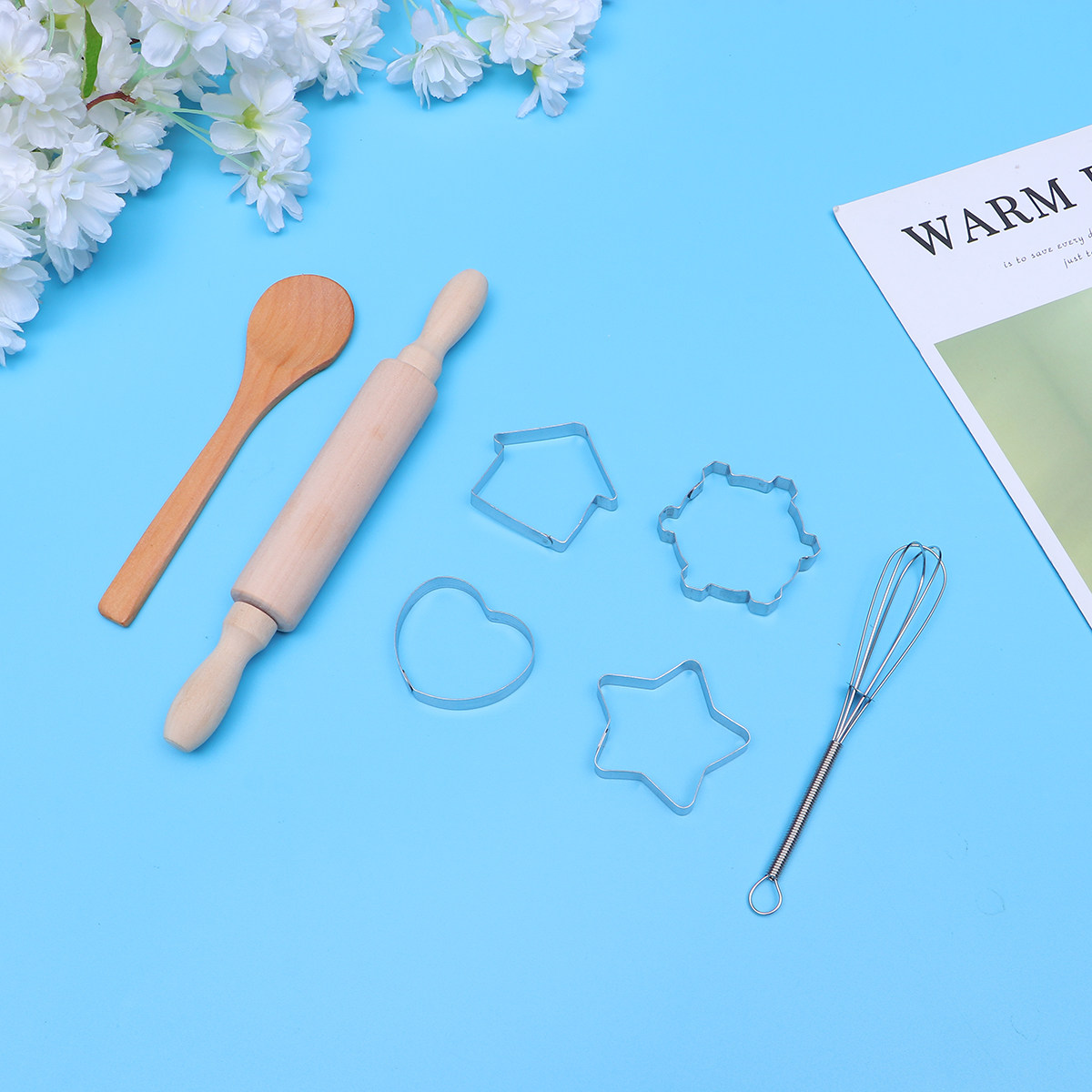 Kitchen Kids Baking Set - 11 Parçalık Çocuk Mutfak Önlüğü Seti: