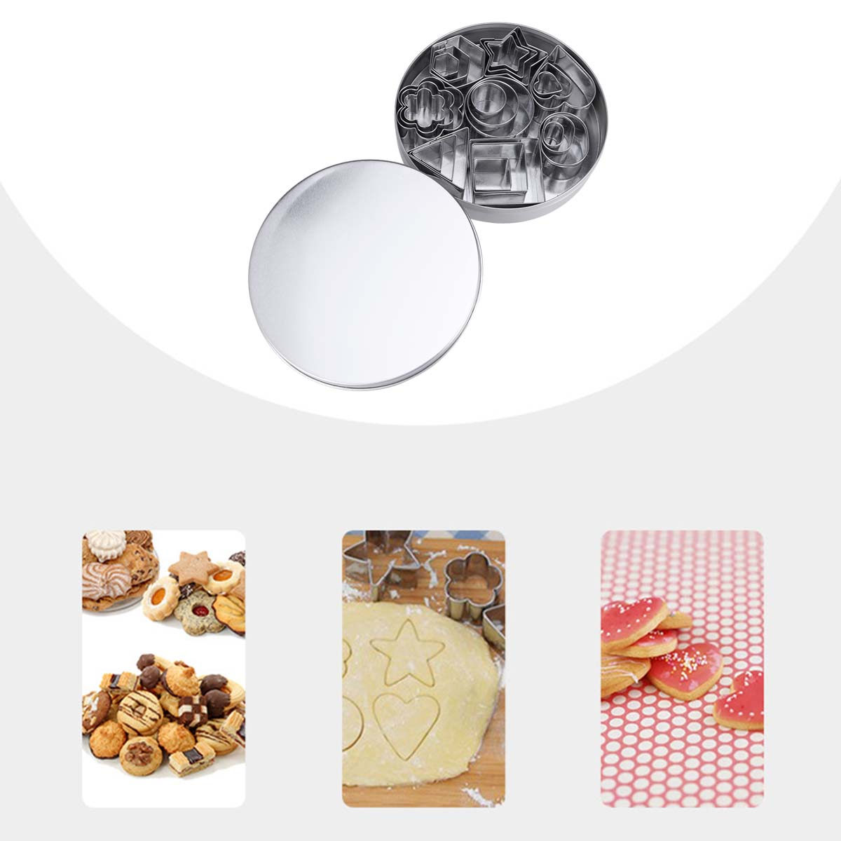 Paslanmaz Çelik Kurabiye Kalıp - Baking Kitchen Set incelemesi ve fiyatı