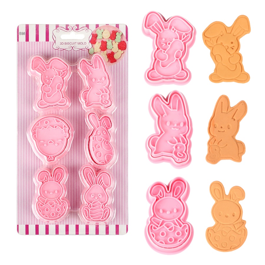 6 adet/takım paskalya tavşanı  - Baking Kitchen Set incelemesi ve fiyatı
