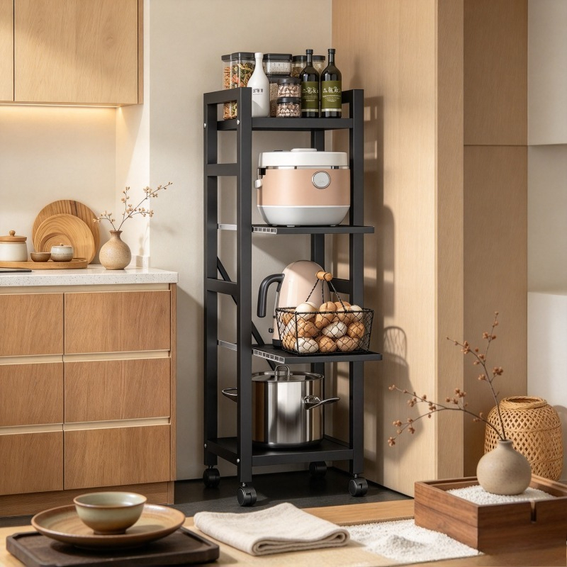 Çekilebilir Mutfak Rafı, Yer T - Kitchen Baking Cart incelemesi ve fiyatı